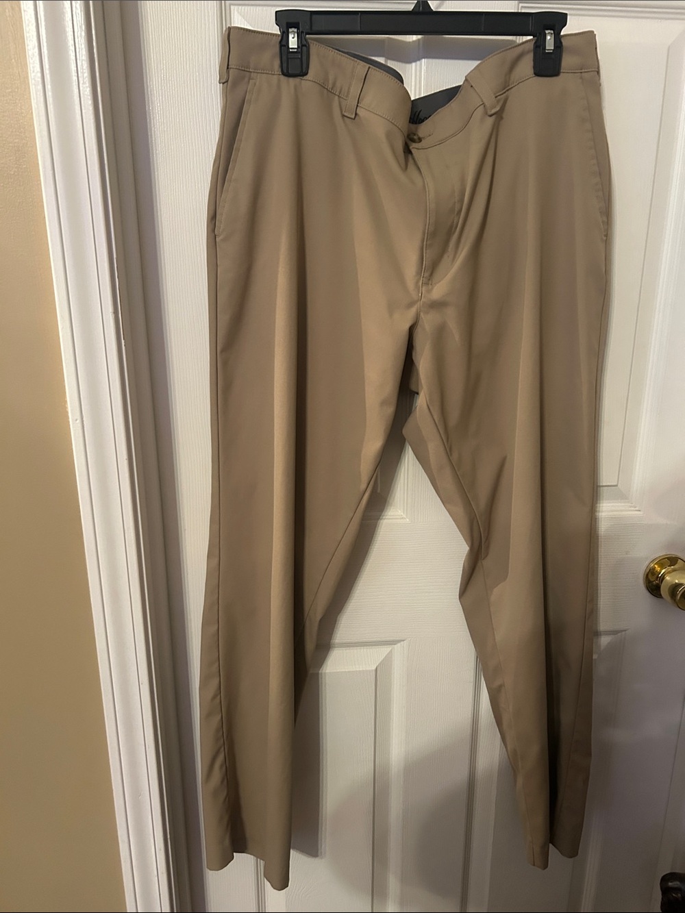 Ben Hogan Men's Khaki Chino Pants - Light Tan 38x32